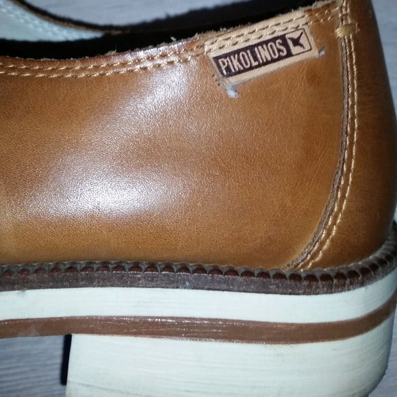 Pikolinos leather lace up loafers - Picture 3 of 4